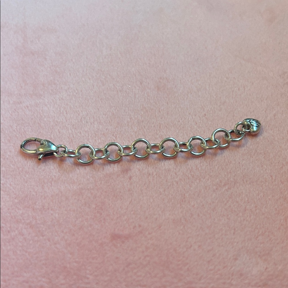 Silver Chain bracelet or necklace extender